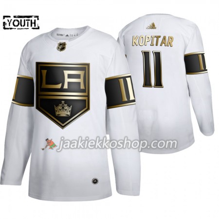 Lapsille NHL Los Angeles Kings Pelipaita Anze Kopitar 11 Adidas 2019-20 Golden Edition Valkoinen Authentic